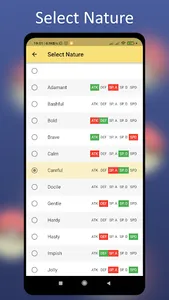 IV, EV and Stats Calculator screenshot 4