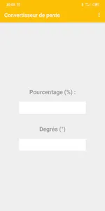 Convertisseur de pente screenshot 0