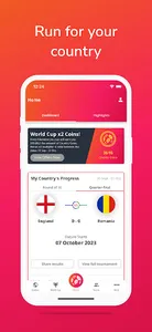 Running World Cup screenshot 1