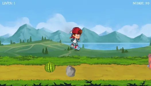 Rural Skater Game screenshot 2