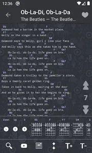 Lyrics with Chords screenshot 3