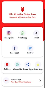 VIP - All In One Status Saver screenshot 0