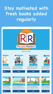 Russian Readers: Learn Russian screenshot 1