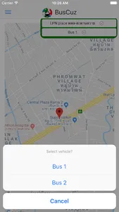 BusCuz -  Shuttle Bus GPS trac screenshot 1