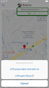 BusCuz -  Shuttle Bus GPS trac screenshot 2