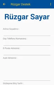 Rüzgar DESTEK screenshot 2