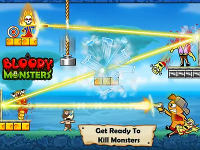 Bloody Monsters: Bouncy Bullet screenshot 10