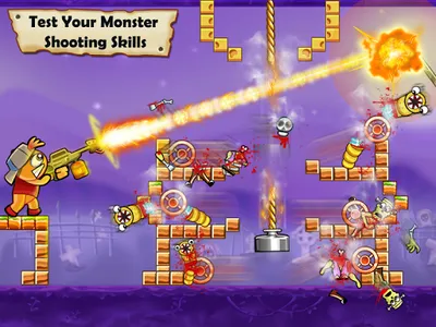 Bloody Monsters: Bouncy Bullet screenshot 14