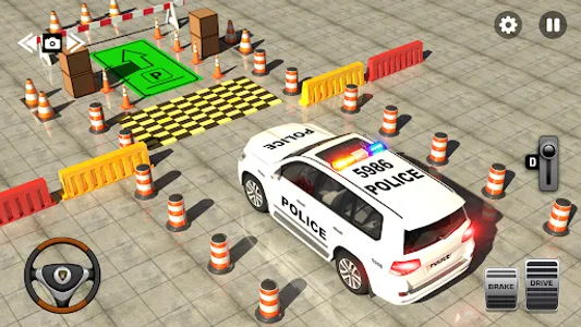 Police Prado Car Parking Games screenshot 1