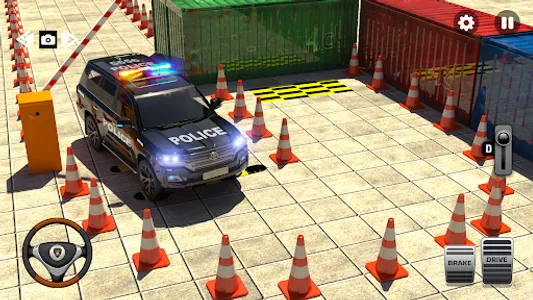 Police Prado Car Parking Games screenshot 10