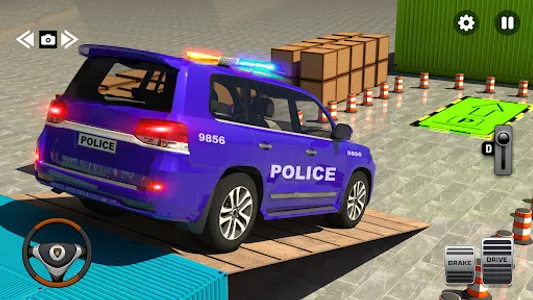 Police Prado Car Parking Games screenshot 22