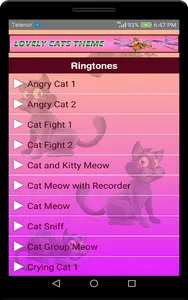 Lovely Cats Theme screenshot 4