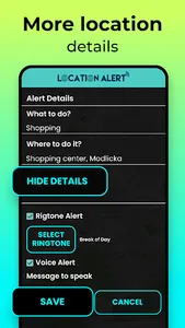 Location Alert - GPS Alarm screenshot 21