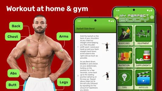 Bodybuilding & Gym Workout App screenshot 22