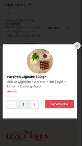 İZZET USTA ÇİĞKÖFTE screenshot 2