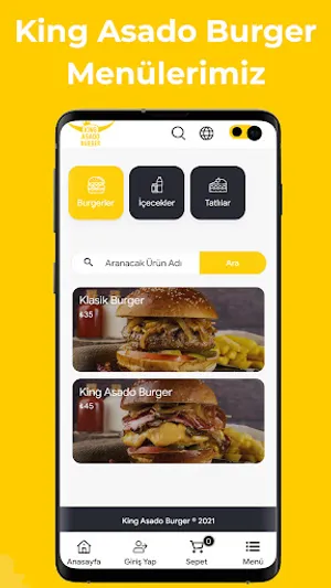 King Asado Burger screenshot 1