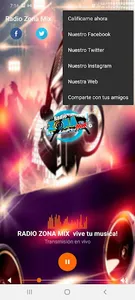 Radio Zona Mix - Perú screenshot 1