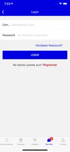 Lider Express Bolivia, Sistema screenshot 5