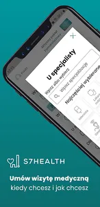 S7HEALTH–Umów wizytę u lekarza screenshot 0