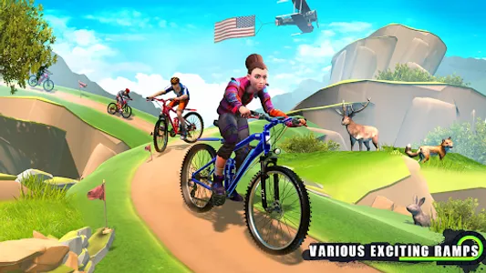 Bike Stunts-Thrills and Spills screenshot 1