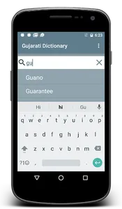 English Gujarati Dictionary screenshot 1