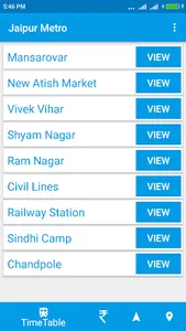 Jaipur Metro Timetable screenshot 0