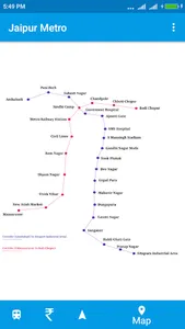 Jaipur Metro Timetable screenshot 7