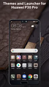 Theme launcher for Huawei p30 screenshot 0