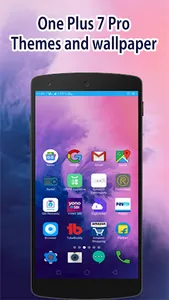 Theme launcher for one plus 7 screenshot 0