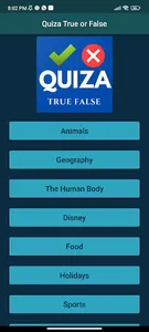 Quiza True or False screenshot 0
