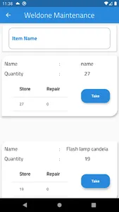 Weldon Maintenance screenshot 2