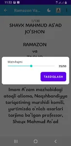 Ramazon Va Taqvo screenshot 4