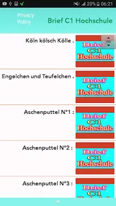Brief schreiben C1 Hochschule screenshot 1