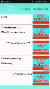 Brief schreiben C1 Hochschule screenshot 4