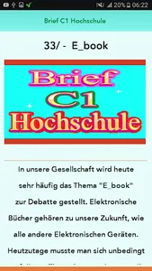 Brief schreiben C1 Hochschule screenshot 5