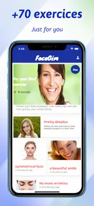 FaceGim (Facial exercises, Fac screenshot 2