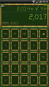 SCalc theme Bamboo screenshot 0