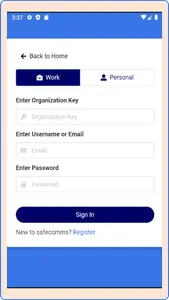 Safecomms screenshot 0