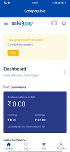 Safepay - Buy Sell Crypto screenshot 1