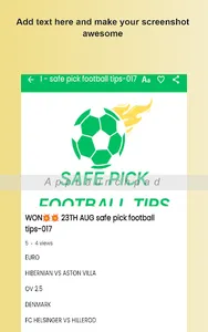 safe pick football tips-017 screenshot 13