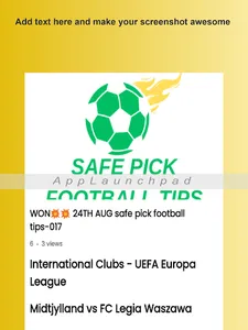 safe pick football tips-017 screenshot 19