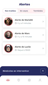 Safer Bénévoles screenshot 1