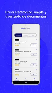 Mobisigner screenshot 2