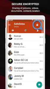 SafeSwiss® Private Messenger screenshot 5