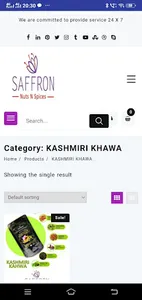 SAFFRON Nuts N Spices screenshot 3