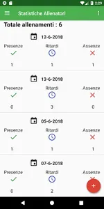 Statistiche Allenatori screenshot 1