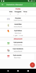 Statistiche Allenatori screenshot 4