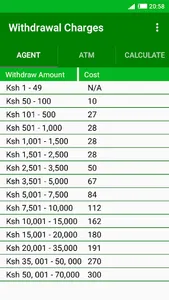 SafMPesa Gharama - Calculator screenshot 4