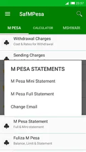 SafMPesa Gharama - Calculator screenshot 7