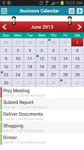 Business Calendar Event TODO screenshot 0